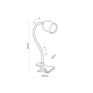 Interiérové svietidlo TK LIGHTING TOP white 4559