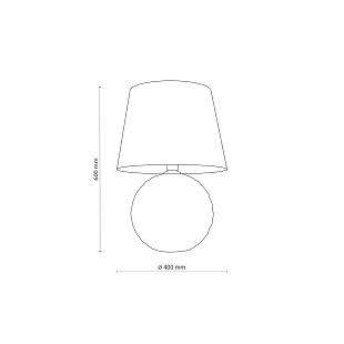 Interiérové svietidlo TK LIGHTING SANTANA ecru 5591