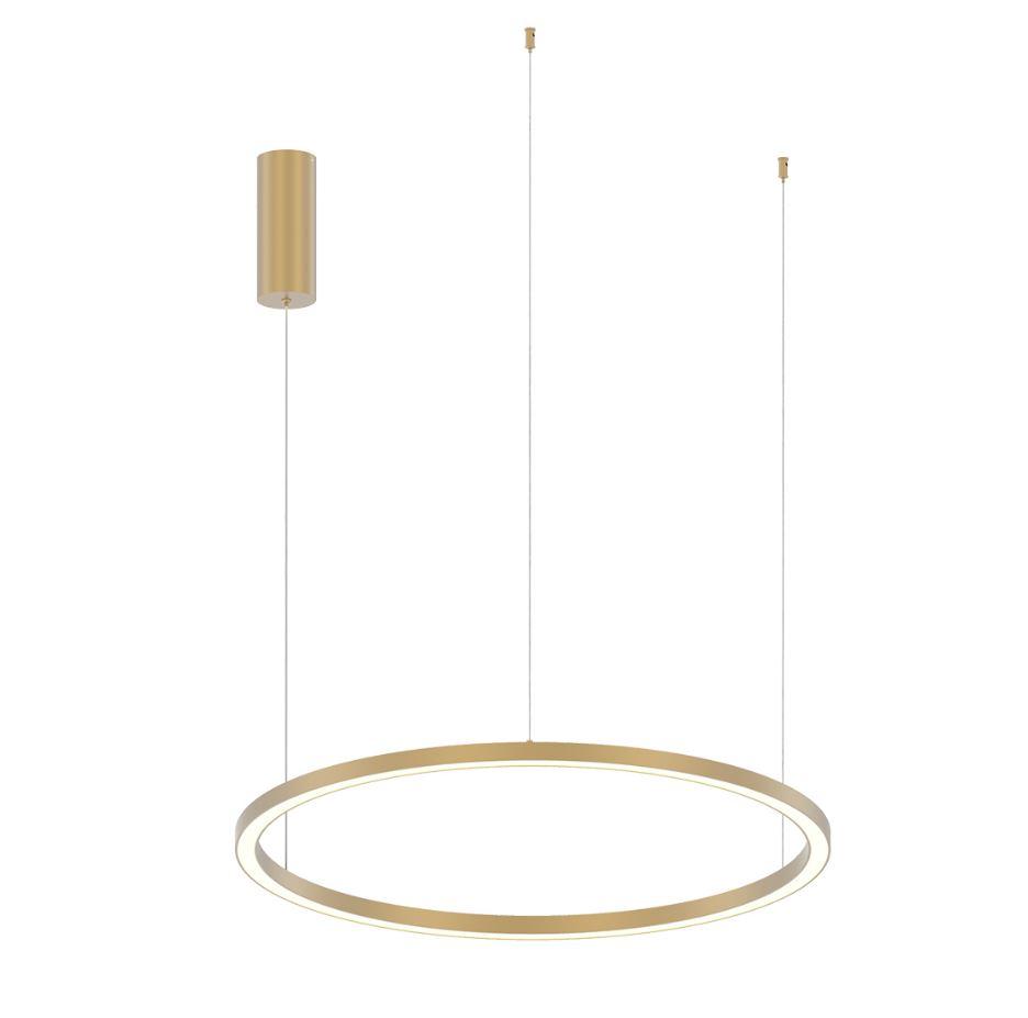 Interiérové svietidlo FAN EUROPE HOOP závesné svietidlo 30W CCT LED-HOOP-S60-ORO
