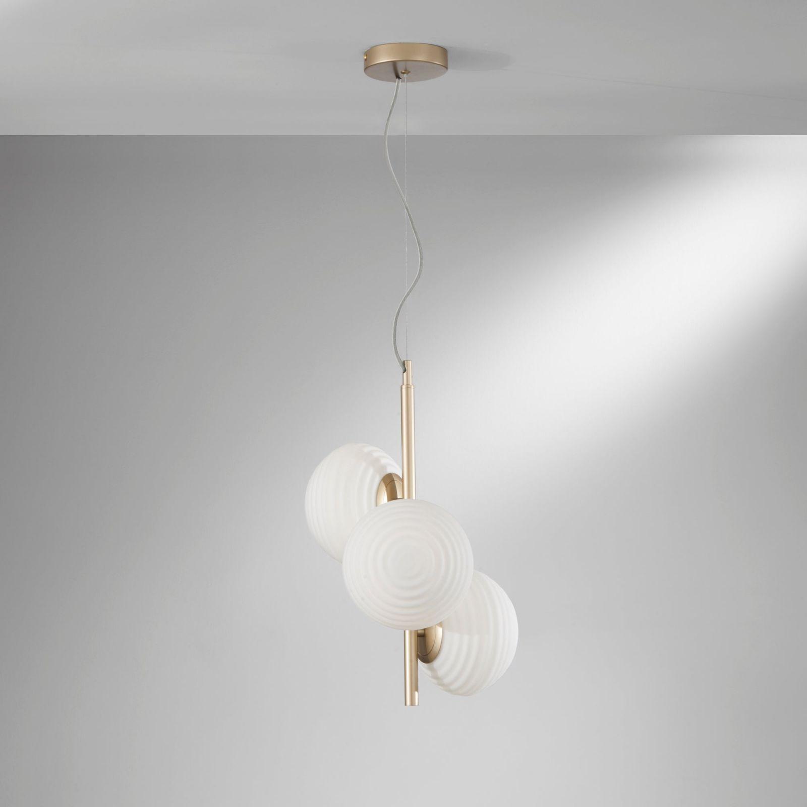 Interiérové svietidlo FAN EUROPE RIPPLE I-RIPPLE-S3-ORO