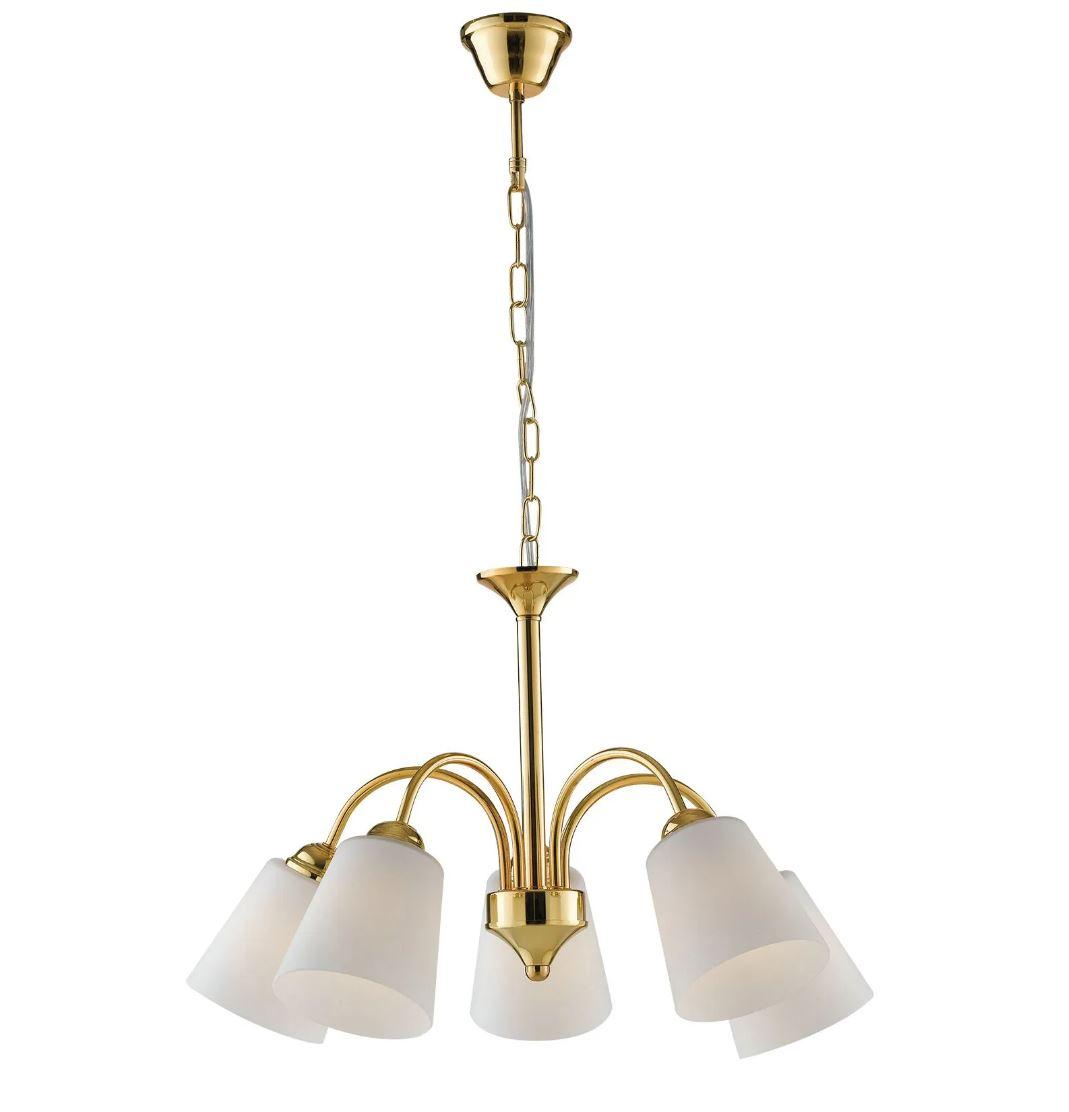 Interiérové svietidlo FAN EUROPE 1162 závesný luster I-1162/5 ORO