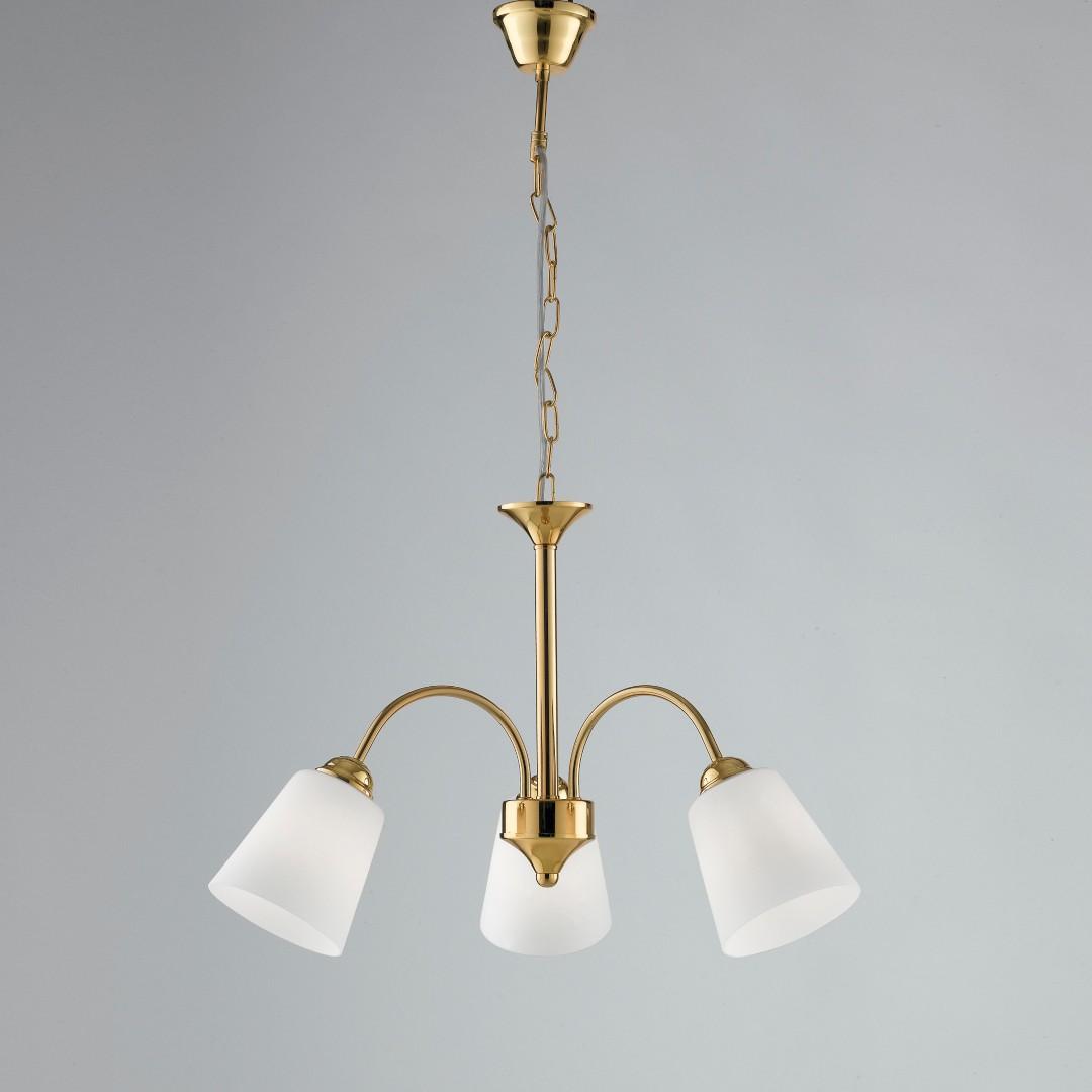 Interiérové svietidlo FAN EUROPE 1162 závesný luster I-1162/3 ORO
