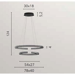 Interiérové svietidlo FAN EUROPE CLARKE 60W 4000K LED-CLARKE-S80