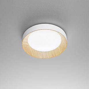 Interiérové svietidlo FAN EUROPE PLAFONIERA LED ARKA BIANCA/LEGNO