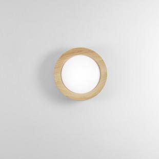 Interiérové svietidlo FAN EUROPE PLAFONIERA LED ARKA BIANCA/LEGNO I-ARKA-PL40-BCO