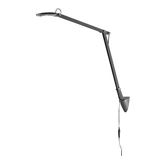 Interiérové svietidlo FAN EUROPE LAMPADA DA LETTURA LED LOCKE GRIGIA 6W 700LM 4000K 53X55CM LEDT-LOCKE-GREY