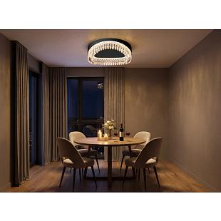 Interiérové svietidlo Stropný krištáľový luster 450 AURORA V30079