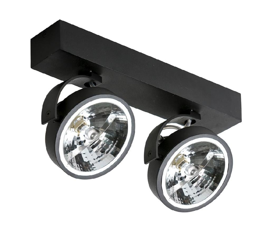 Interiérové svietidlo AZZARDO JERRY 2 12V black AZ1368