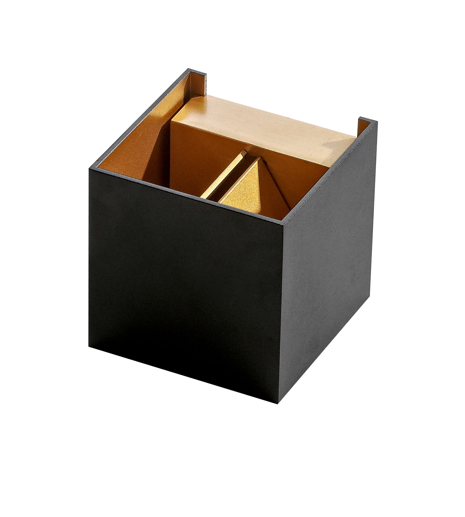 Interiérové svietidlo AZZARDO Leticia black/gold AZ2814