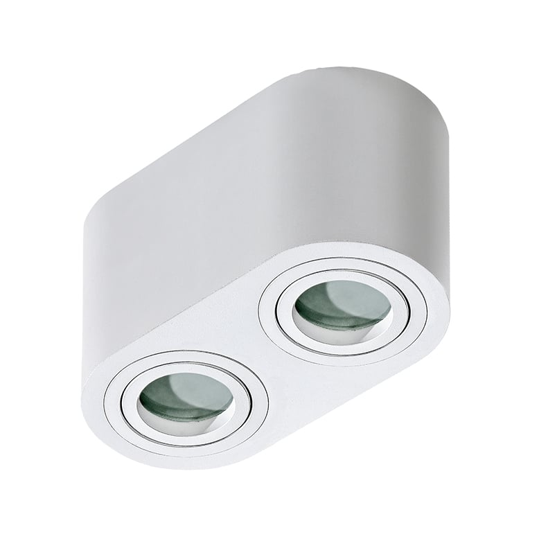 Bodové svietidlo AZZARDO Brant 2 IP44 white AZ2816