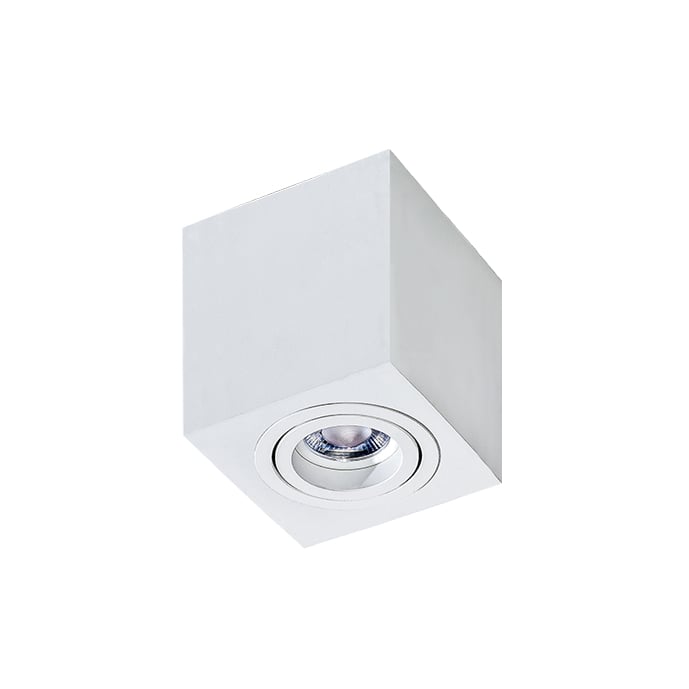 Interiérové svietidlo AZZARDO Brant Square white AZ2824