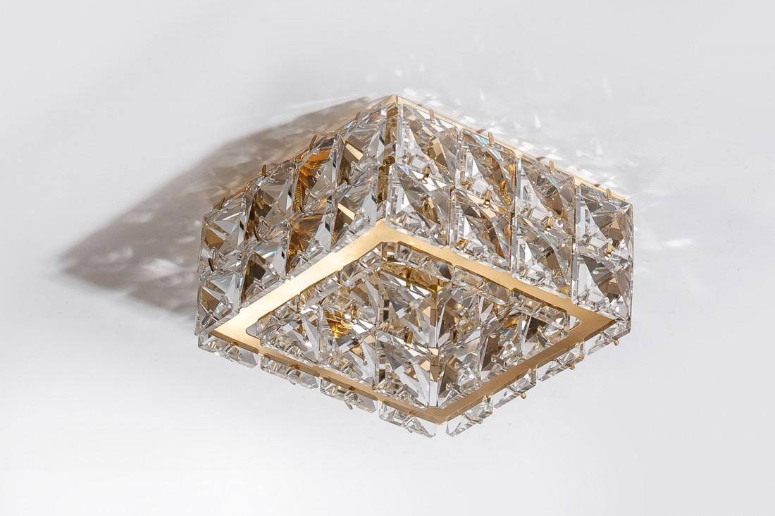 Interiérové svietidlo AZZARDO Ester Square 2 (gold) AZ4415
