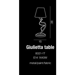 Stolové svietidlo AZZARDO GIULIETTA table AZ0517