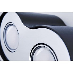 Interiérové svietidlo AZZARDO NEOS 3 black/chrome AZ0742