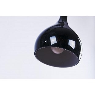 Interiérové svietidlo AZZARDO SOUL 3 Pendant black  AZ0276