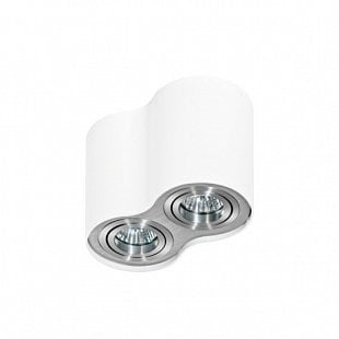 Interiérové svietidlo AZZARDO BROSS 2 white/alu