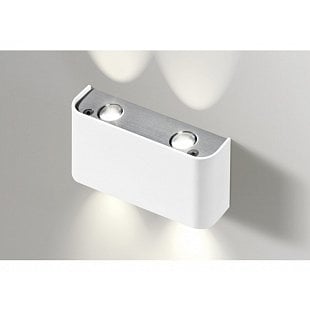 Nástenné svietidlo AZZARDO GINNO 2 white AZ0762