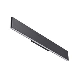 Interiérové svietidlo AZZARDO NORMAN XL wall black AZ4179