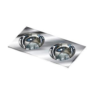 Bodové svietidlo AZZARDO HUGO 2 downlight chrome AZ1738