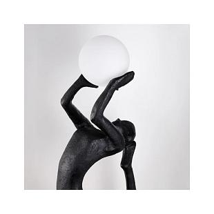 Interiérové svietidlo Azzardo ARTEMIS BK Black Mat Floor Lamp AZ6783
