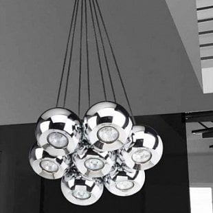 Závesné svietidlo AZZARDO GULIA 7 pendant chrome  AZ0877