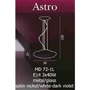 Závesné svietidlo AZZARDO ASTRO Pendant  AZ0061