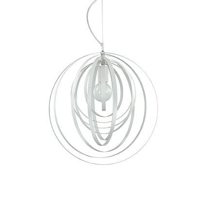 Závesné svietidlo IDEAL LUX Disco SP1 Bianco 103723