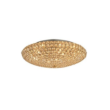 Stropné svietidlo IDEAL LUX King PL9 Oro 073262