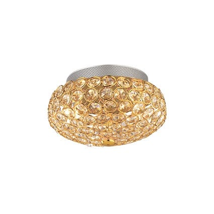 Interiérové svietidlo IDEAL LUX King PL3 Oro 075402