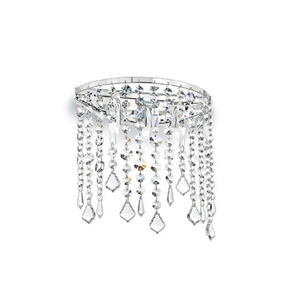 IDEAL LUX Royal AP3 CHRÓM 052984 • Nástenné svietidlo