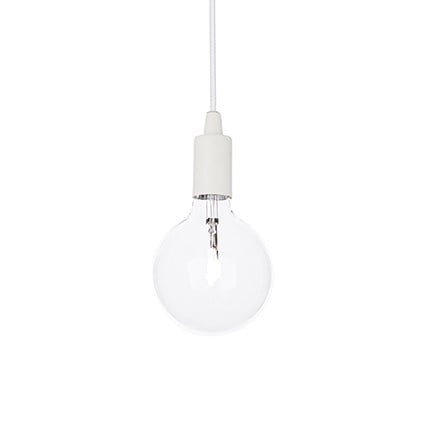 Závesné svietidlo IDEAL LUX Edison SP1 Bianco 113302