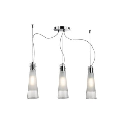 Závesné svietidlo IDEAL LUX Kuky Clear SP3 033952