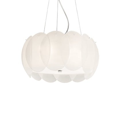 Interiérové svietidlo IDEAL LUX Ovalino SP5 Bianco 074139