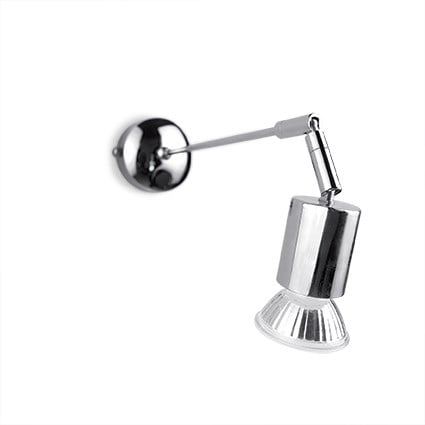 Bodové svietidlo Ideal LUX Strale AP1 Cromo 013206