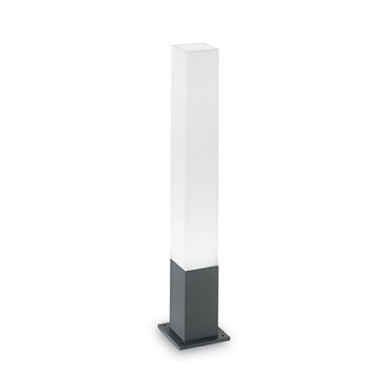 Vonkajšie svietidlo Ideal LUX Edo Outdoor PT1 Square Antracite 135762