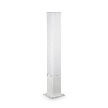 Vonkajšie svietidlo Ideal LUX Edo Outdoor PT1 Square Bianco 142999