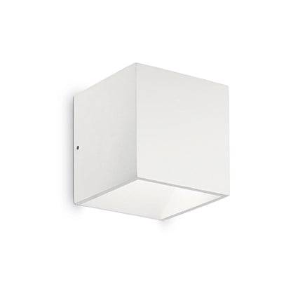 Vonkajšie nástenné svietidlo IDEAL LUX  Rubik AP1 Bianco 149745