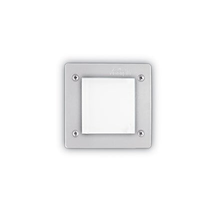 Vonkajšie svietidlo IDEAL Lux Leti R1 Square Bianco 096575