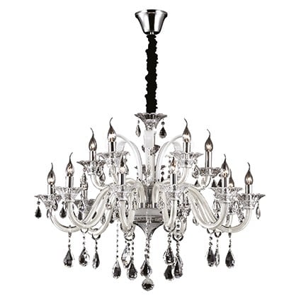 Závesné svietidlo IDEAL LUX Colossal SP15 Avorio 081564
