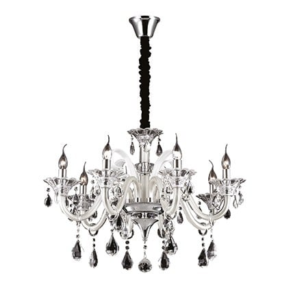 Závesné svietidlo IDEAL LUX Colossal SP8 Avorio 081557