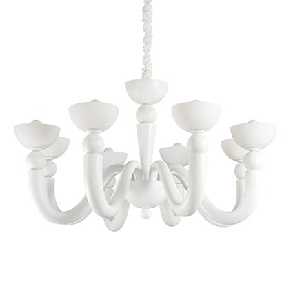 Interiérové svietidlo IDEAL LUX Bon Bon SP8 Bianco 094007