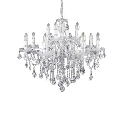 Závesné svietidlo IDEAL LUX florian  SP12 Cromo 035604