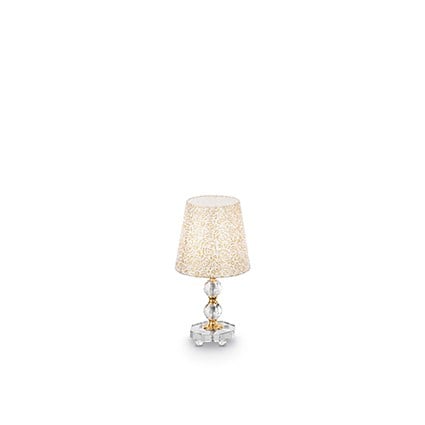 Interiérové svietidlo IDEAL LUX Queen TL1 small ZLATÁ 077734