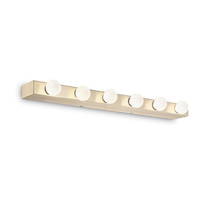 Interiérové svietidlo Ideal LUX PRIVE AP6 OTTONE 179681