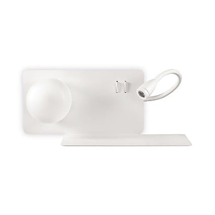 Interiérové svietidlo Ideal LUX BOOK-2 AP2 BIANCO 174822