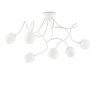 Interiérové svietidlo Ideal LUX OCTOPUS PL6 BIANCO 174921