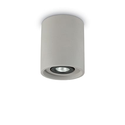 Interiérové svietidlo Ideal LUX OAK PL1 ROUND CEMENTO 150437