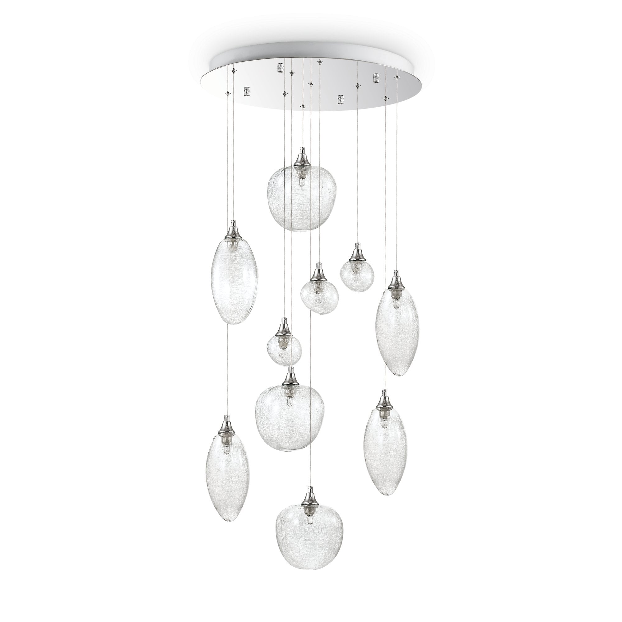 Závesné svietidlo IDEAL LUX BACO SP10 CROMO 199795