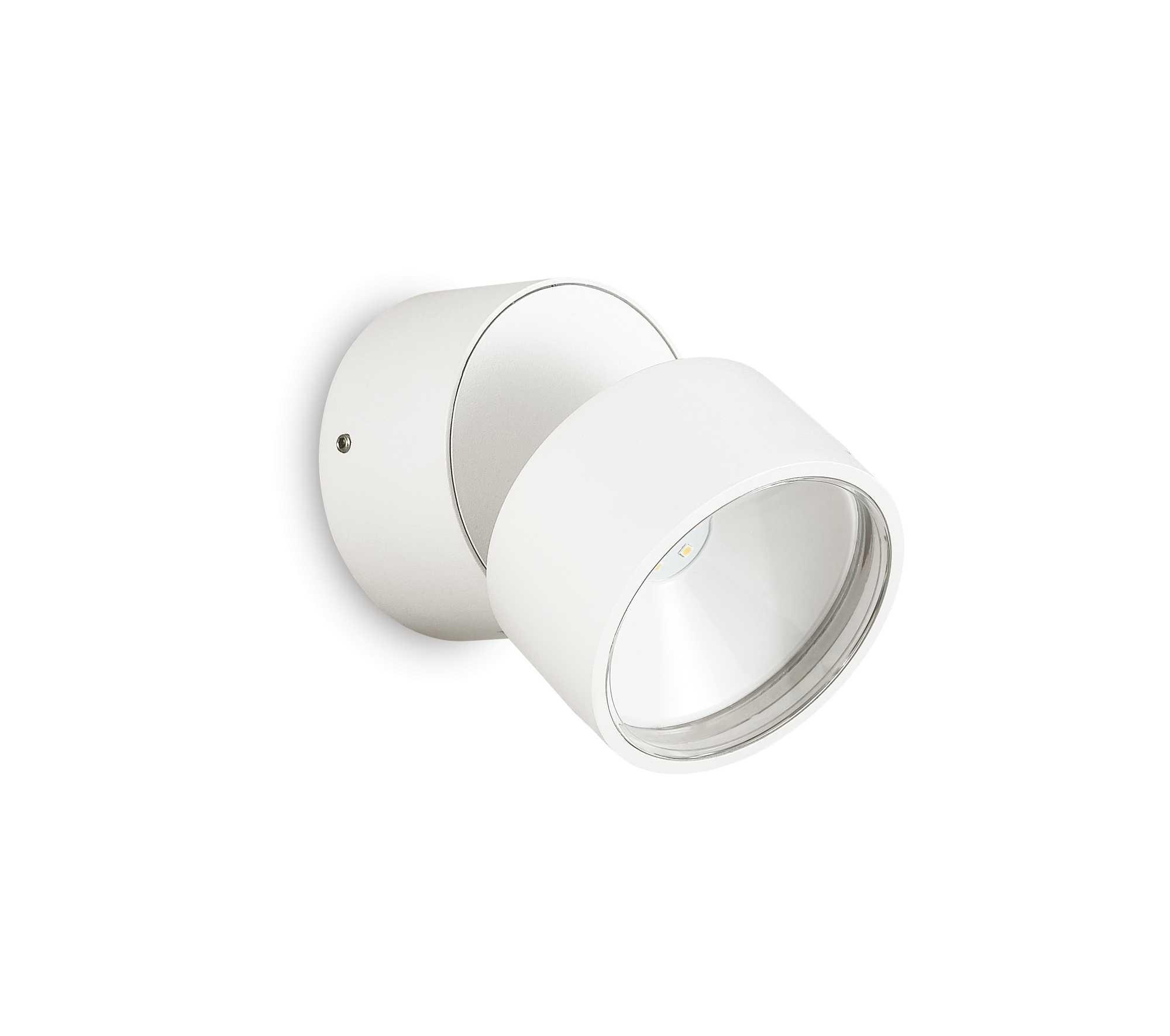 Vonkajšie nástenné svietidlo IDEAL LUX OMEGA LED biela 3000K 285474