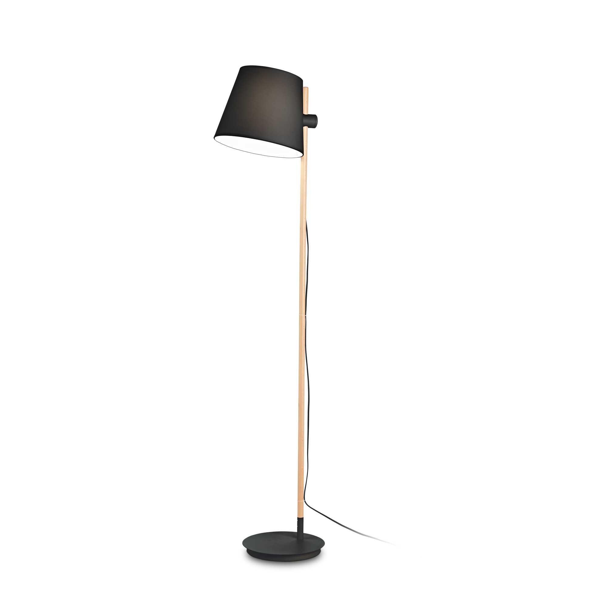 Interiérové svietidlo IDEAL LUX AXEL floor čierna 282084